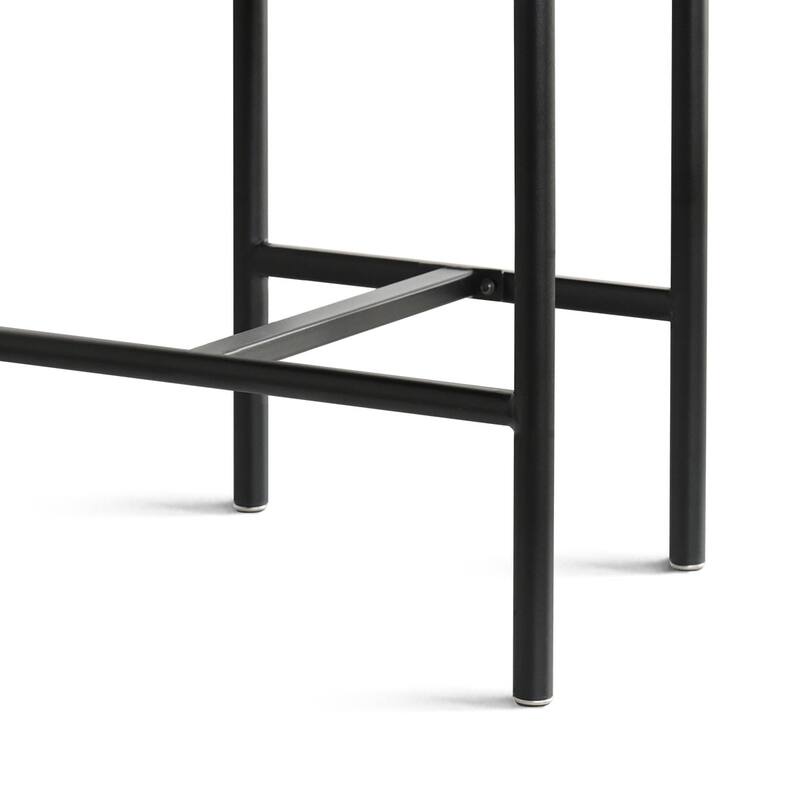 Velvet Counter Height Bar Stools with Arms, Curved Back, Metal Frame (Set of 4)