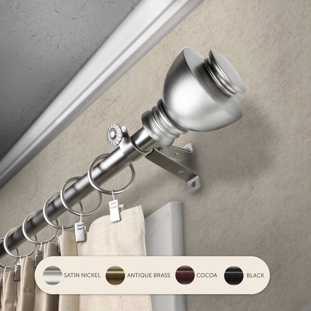 InStyleDesign Tristan Adjustable Curtain Rod
