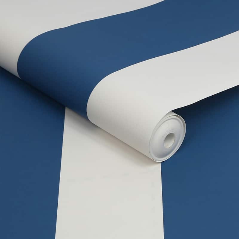 Joules Harborough Stripe Coast Blue Wallpaper