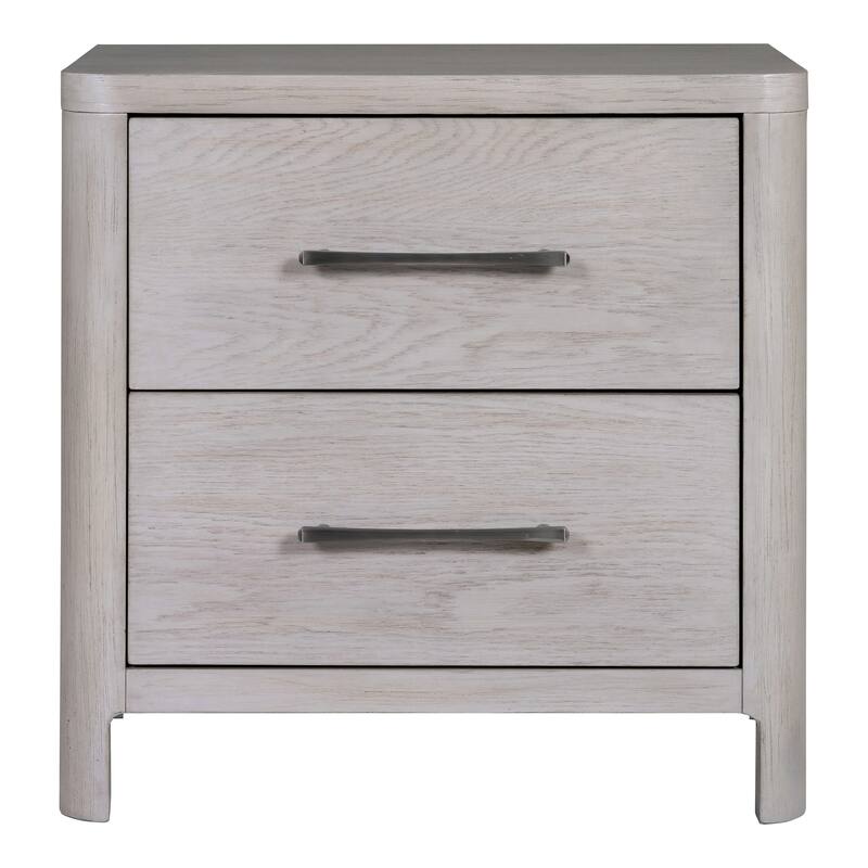 Furniture of America Rensite Modern 5-Piece Oak Solid Wood Panel Bedroom Set