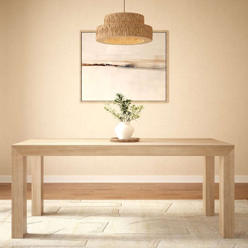 Plank and Beam Rectangular Modern Dining Table - 72"