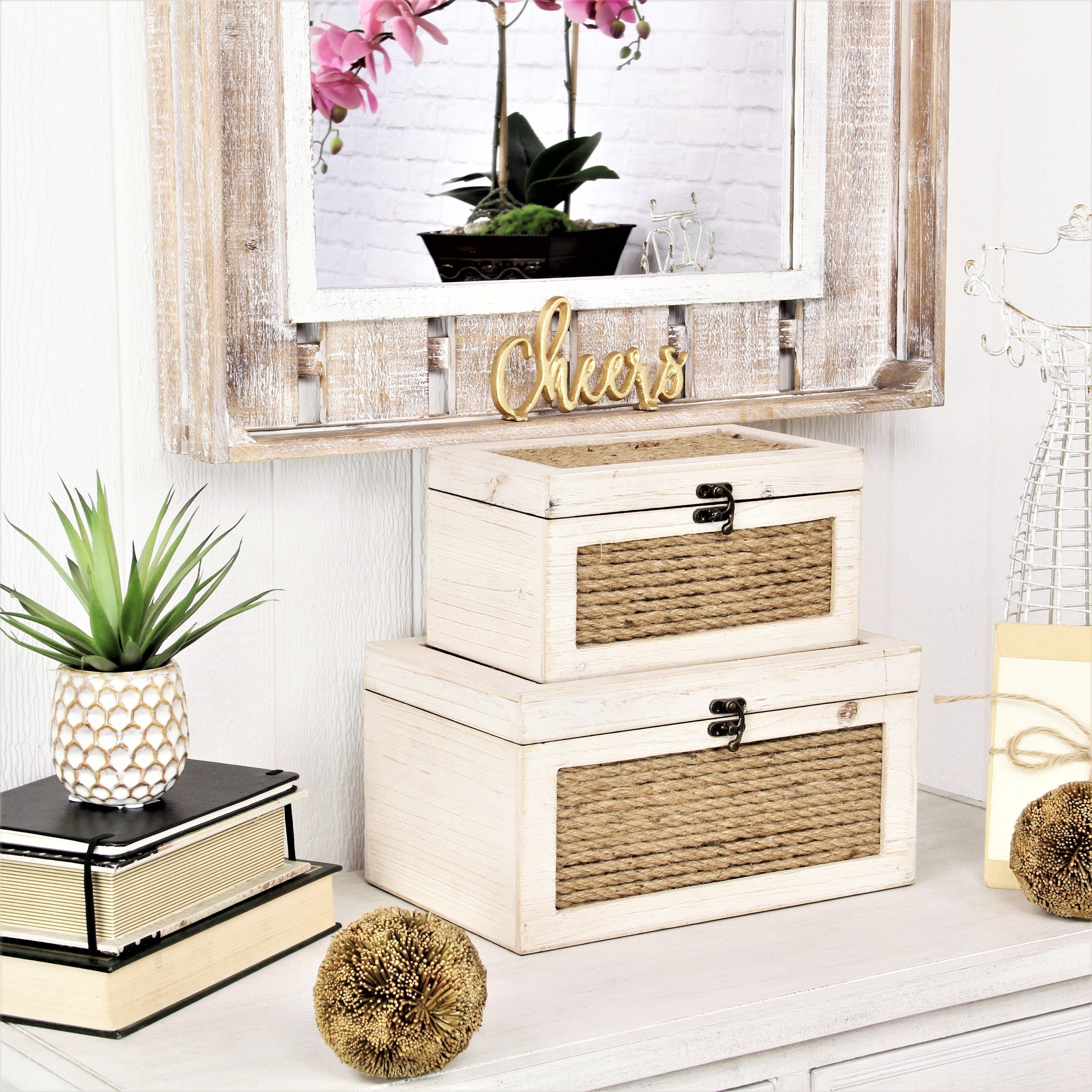 Liquidation Decorative Storage - Overstock