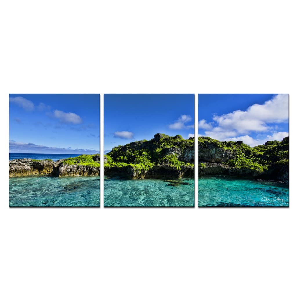 Ready2HangArt 'Grunge Pano' 3-Piece Wrapped Canvas Wall Art Set