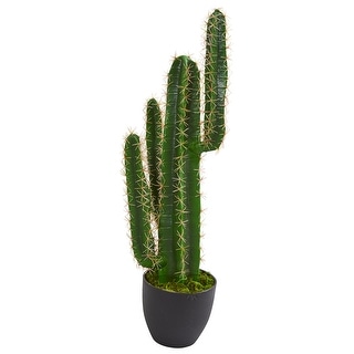 Elucidation angle Sage 4.5' Cactus Artificial Plant - Overstock - 34393258