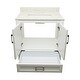 preview thumbnail 130 of 146, Nevado 37" Bathroom Vanity with Cultured Marble Vanity Top Sink in White with White Basin
