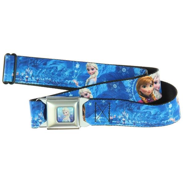 Shop Disney Frozen Anna Elsa Poses Castle And Mountains Seatbelt
