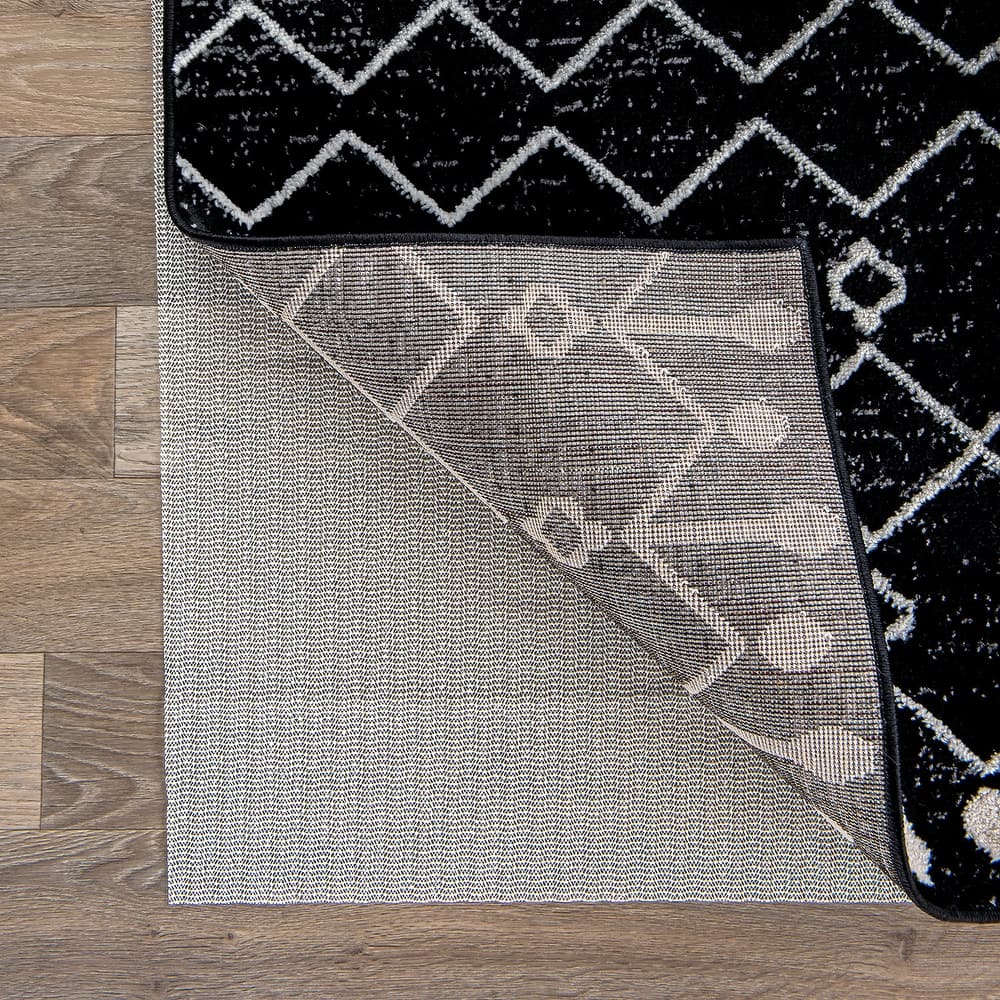 Non Slip Rug Pad for Hardwood Floors - Beige