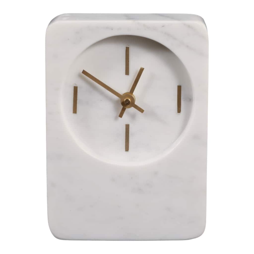 Contemporary Marble Decorative Clock
