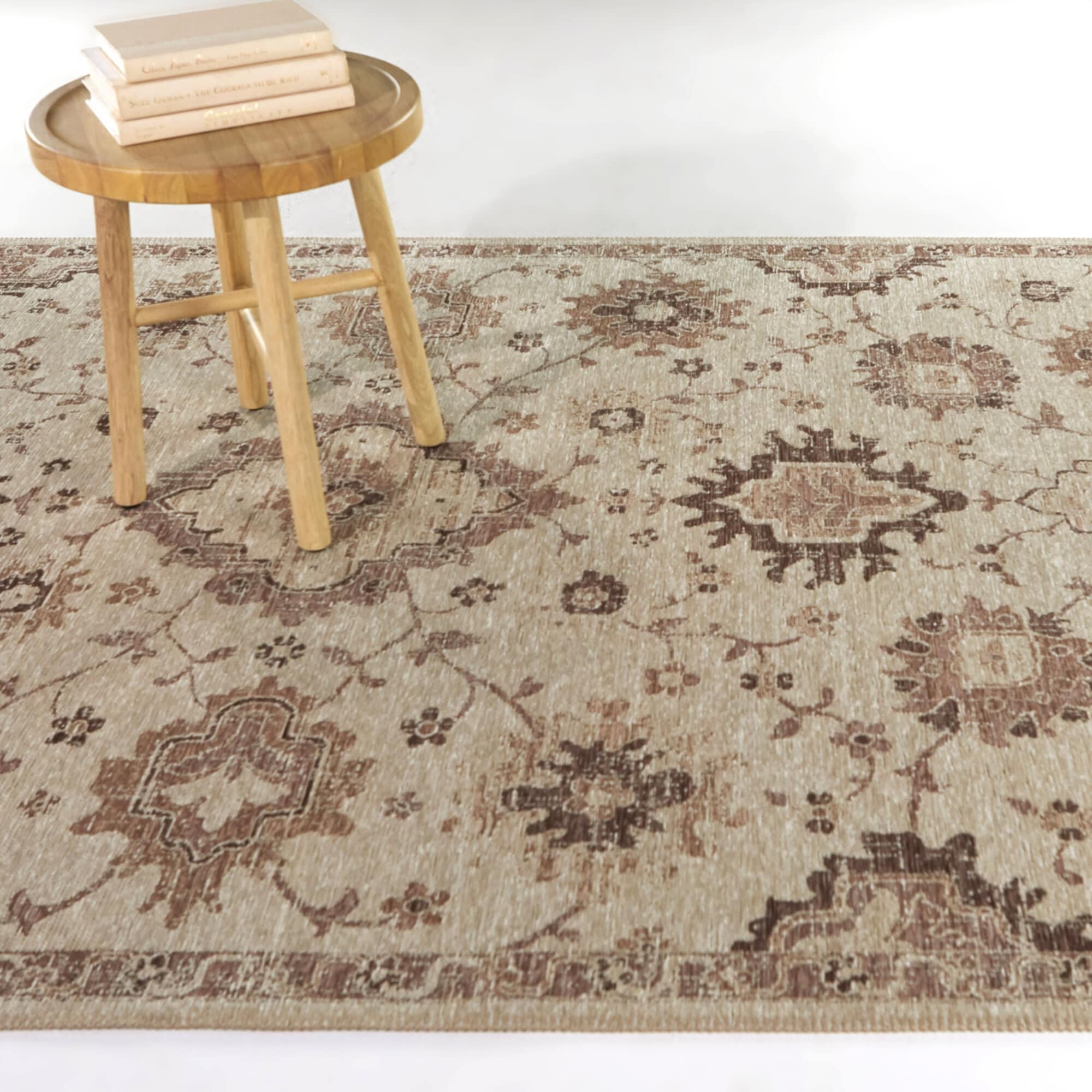 Berengarten Oriental Medallion Indoor/Outdoor Area Rug