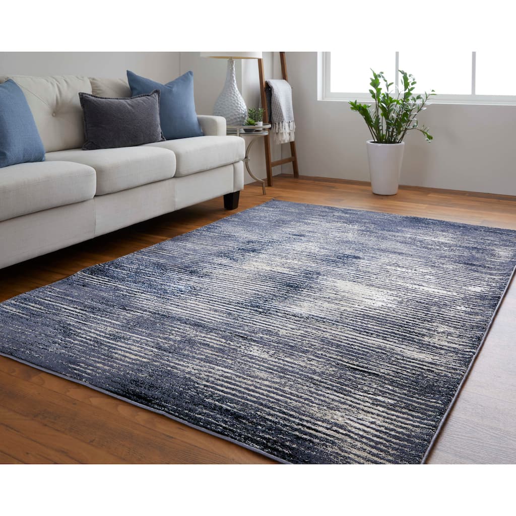 Grand Bazaar Armada Machine Made Gradient & Ombre Modern Area Rug