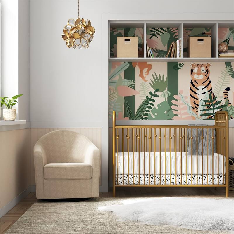 Little Seeds Gentle Swivel Curved Nursery Chair