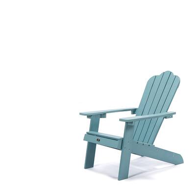 Classic Outdoor Reclining Composite Patio Adirondack Chair