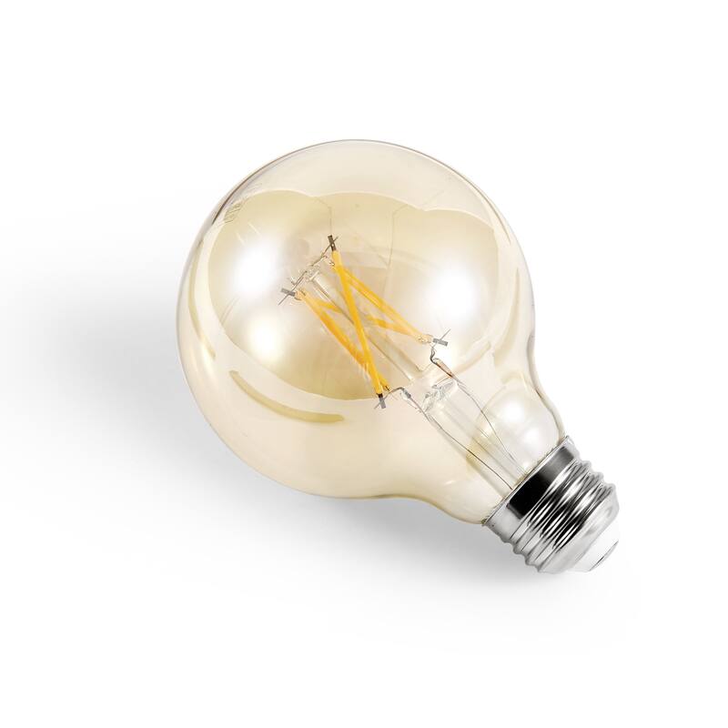 Light Society Set of 4 Niva G25 LED Filament Light Bulbs