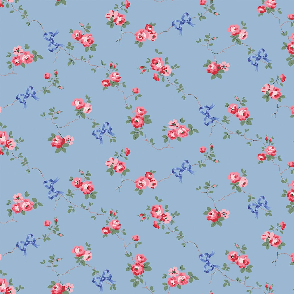 Cath Kidston Rose & Bows Blue
