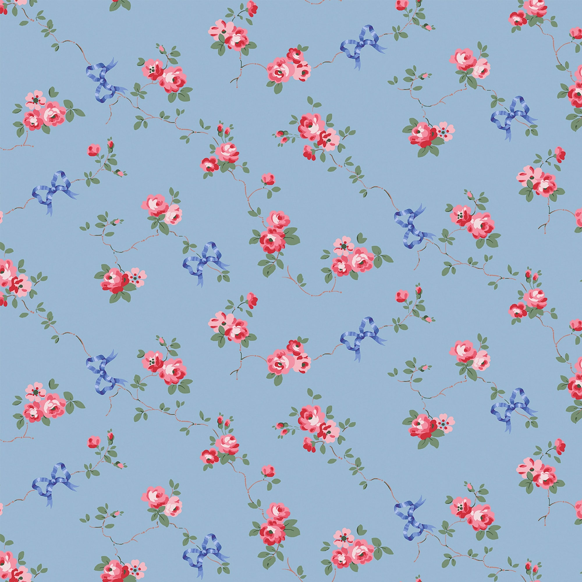 Cath Kidston Rose & Bows Blue