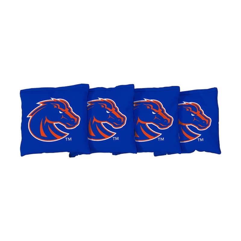 Boise State University Broncos Blue Cornhole Bags - Corn Filled