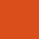 Solid Twill Full-Size 8-10 Inch Thick Futon Cover - Tangerine Dream
