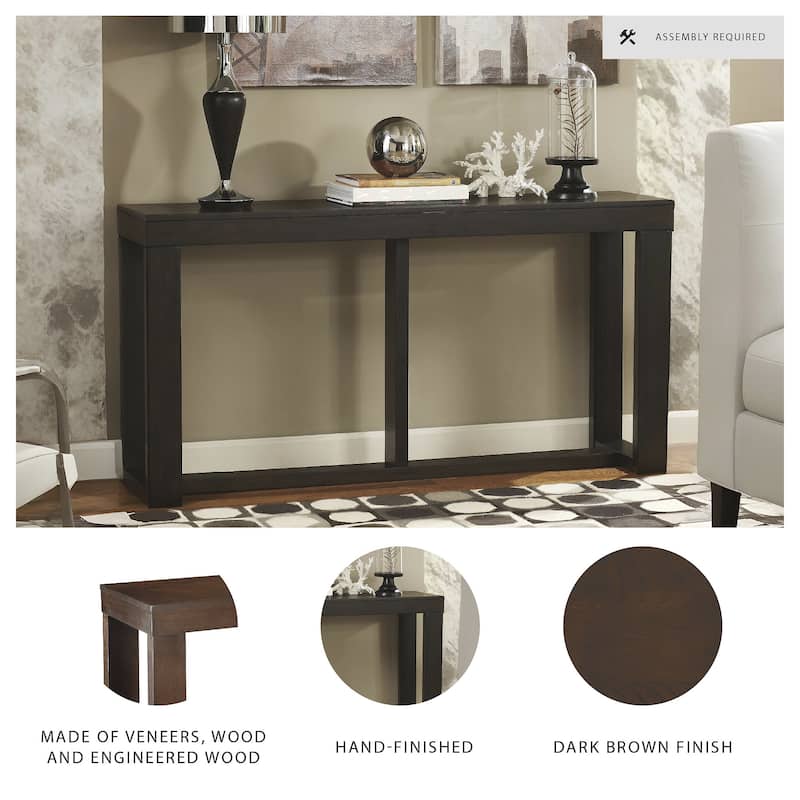 Watson Dark Brown Sofa Table