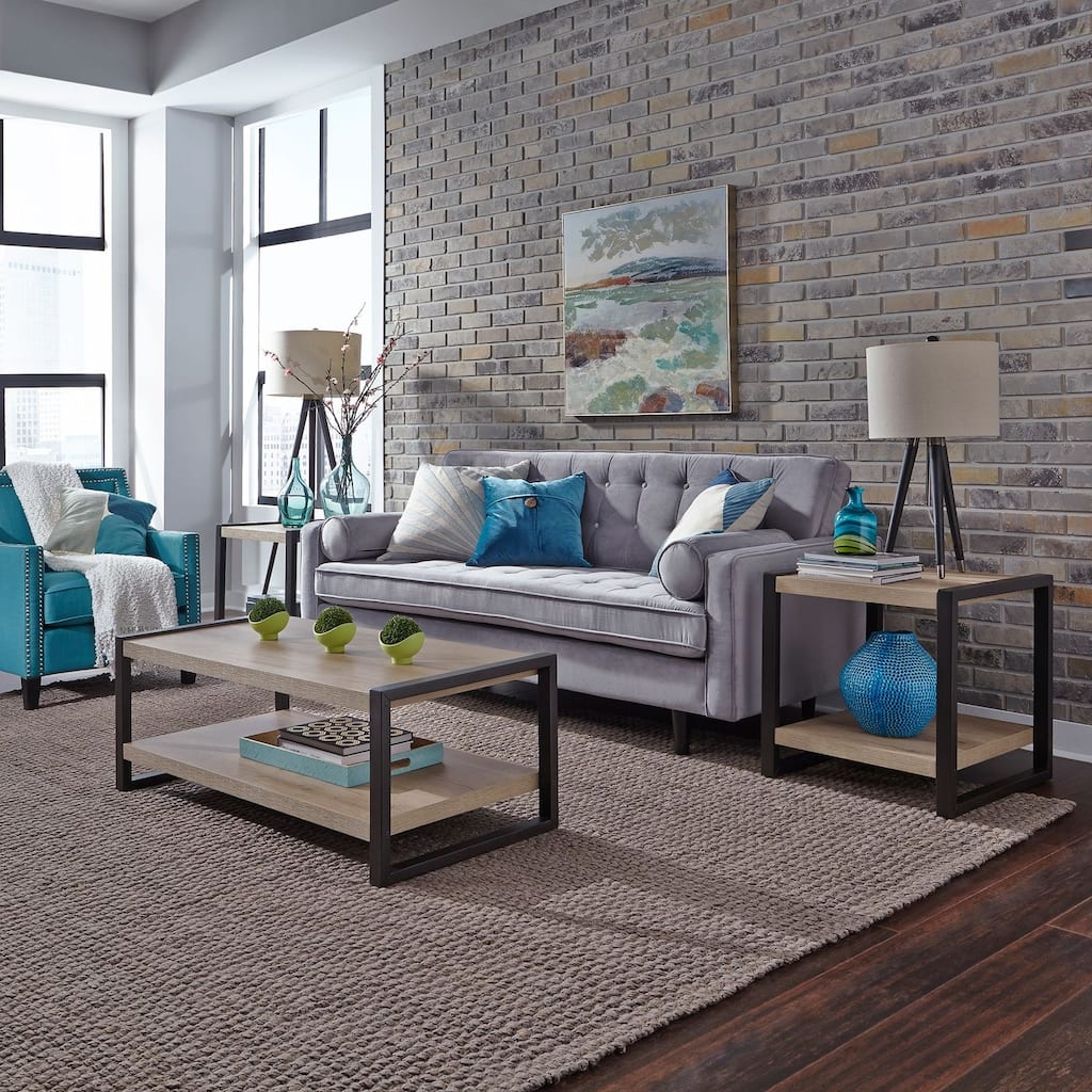 Sun Valley Sandstone 3 Pack with Faux Metal