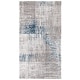 preview thumbnail 10 of 44, SAFAVIEH Craft Hertha Modern Abstract Rug 2'3" x 4' - Grey/Blue - Rectangle
