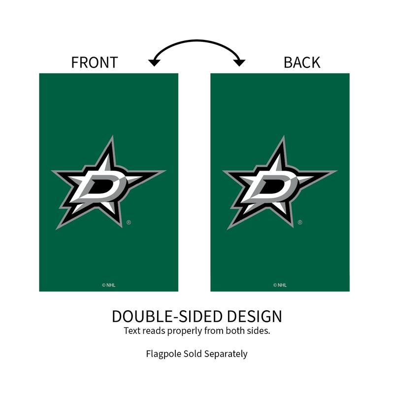 Applique Flag, House Size, Dallas Stars
