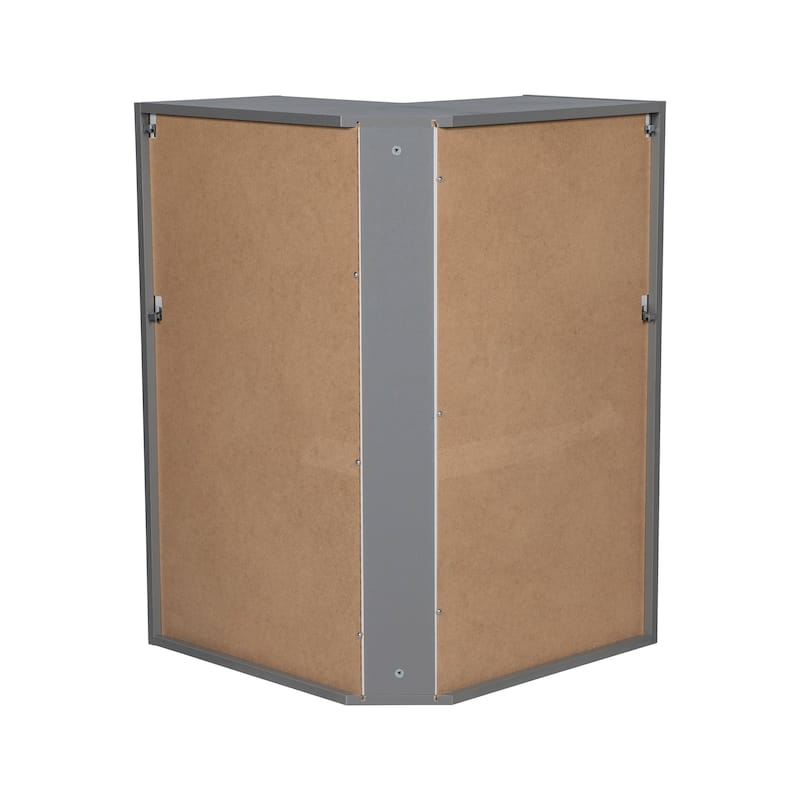 24" x 42" Wall Easy Reach-Double Door-Grey - 24 x 42 x 12