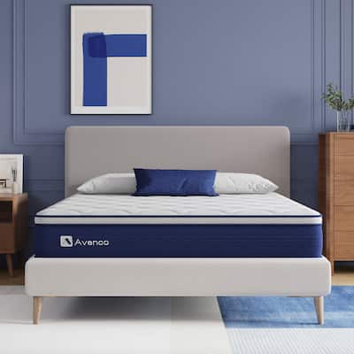 Avenco 12'' Medium Memory Foam Hybrid Mattress