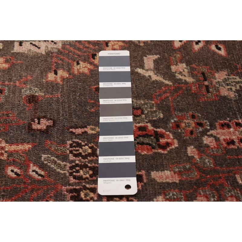 ECARPETGALLERY Hand-knotted Andelz Grey Wool Rug - 3'2 x 13'7