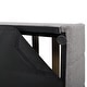preview thumbnail 12 of 10, Full Size Upholstered Platform Bed with a Hydraulic Storage System, Gray