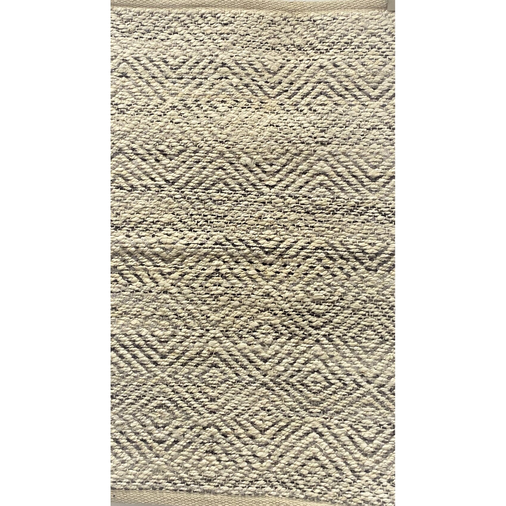 Shop Hand Woven Geometric Gray And Jute Rug Overstock 31312042