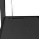 preview thumbnail 16 of 15, Full Size Metal Loft Bed with L-shaped Desk, USB and Wardrobe, Black
