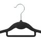 preview thumbnail 2 of 3, IRIS Non-Slip Clothes Hanger in Black, Set of 10