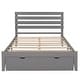 preview thumbnail 16 of 16, Full Size Platform Bed with Drawers