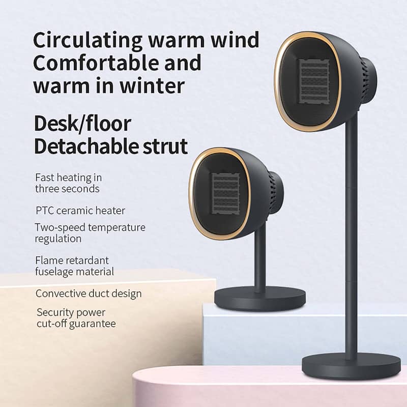 Electric Ceramic Heater Fan with Remote Control