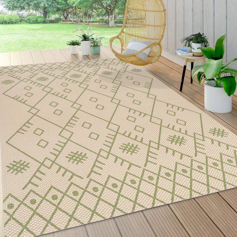 JONATHAN Y Zolak Moroccan Indoor/Outdoor Area Rug