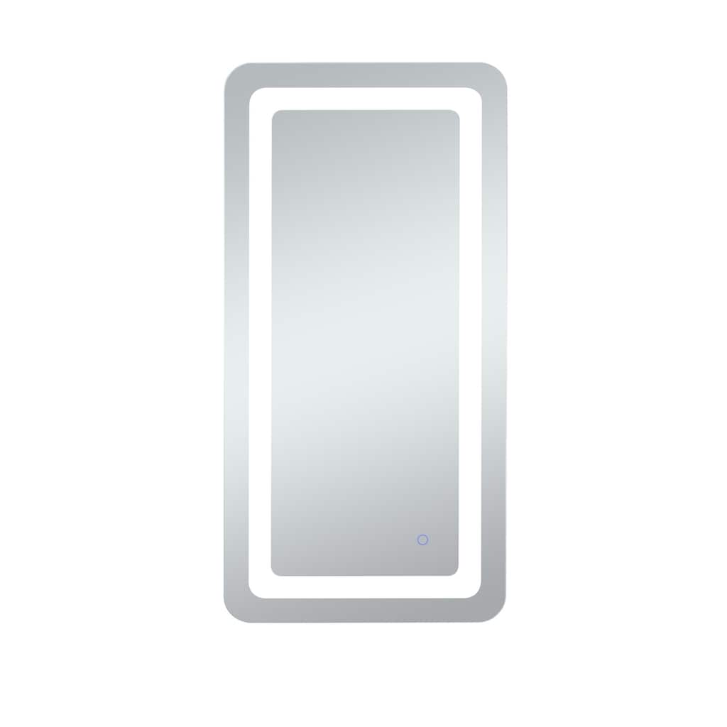 Indigo Home 27in x 40in soft edge LED mirror