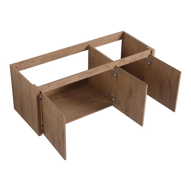 24/30/36/48/60 Inch Floating Bathroom Vanity Cabinet with Soft Close Door (Without Sink)