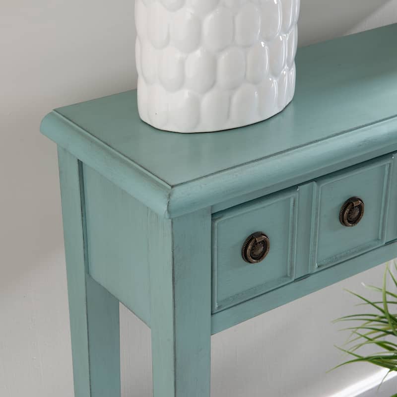 Linon Sadie Wood Entryway Console Table