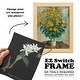 preview thumbnail 35 of 118, Orchid on Slate III -Framed Print w/glass-Cherry Red
