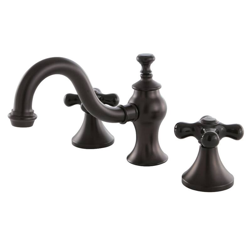 Kingston Brass Duchess 1.2 GPM Widespread Bathroom Faucet with Pop-Up - Oil Rubbed Bronze