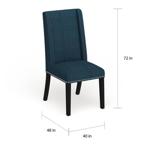 Modway Baron Fabric Upholstered Dining Chairs (Set of 2) Bed Bath