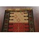 preview thumbnail 9 of 14, Geometric Kilim Shiraz Persian Tribal Area Rug Hand-woven Wool Carpet - 2'0" x 2'10"