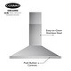 preview thumbnail 9 of 10, Cosmo 36 in. Ducted Wall Mount Range Hood with 380 CFM, 3 Fan Speeds