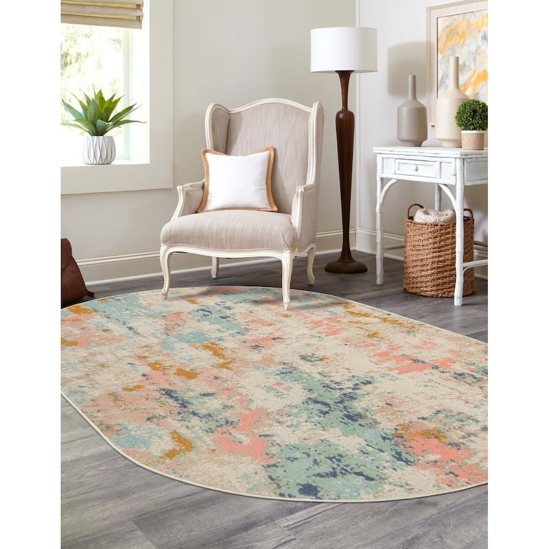 Contemporary Heloise Collection Area Rug