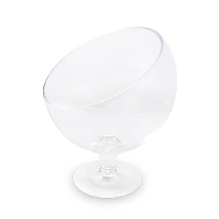 Footed Angular Bowl, Liscio Ottico