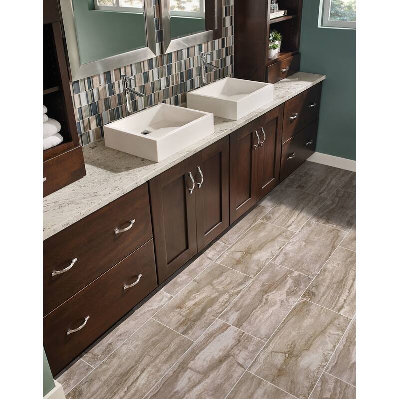 Ackland AKNPTBER12X24M-CA Beraldi - 12" x 24" Porcelain Solid Floor