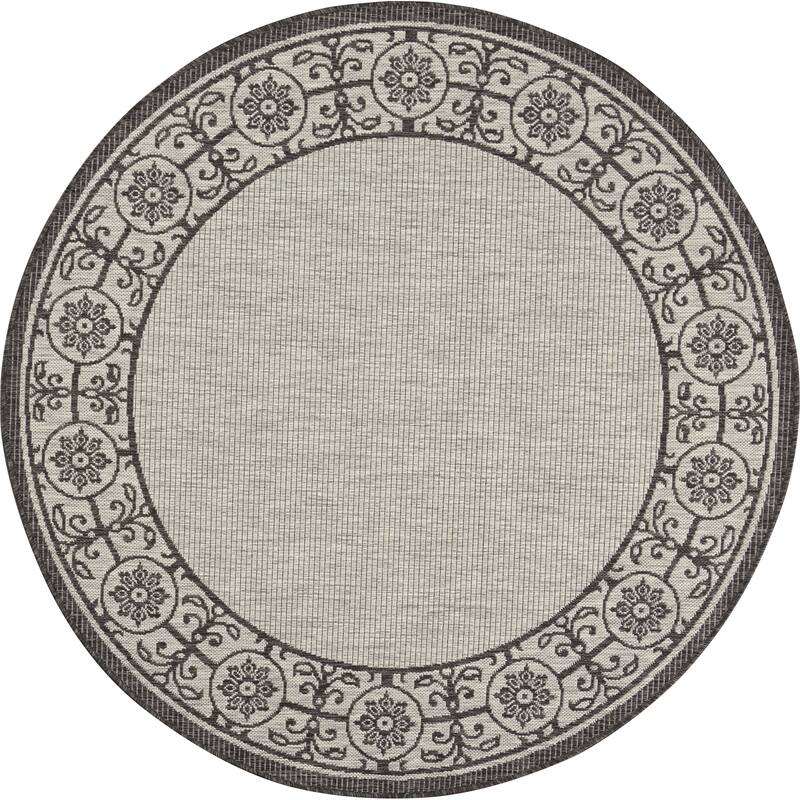 Nourison Garden Party Bordered Indoor/Outdoor Area Rug