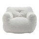 preview thumbnail 33 of 68, Bean Bag Sofa Chair with Armrests Stuffed High-Density Foam