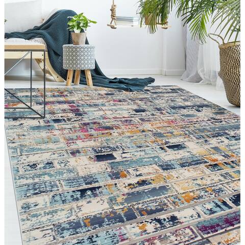 Noori Rug Webster Sylvester Abstract Geometric Area Rug