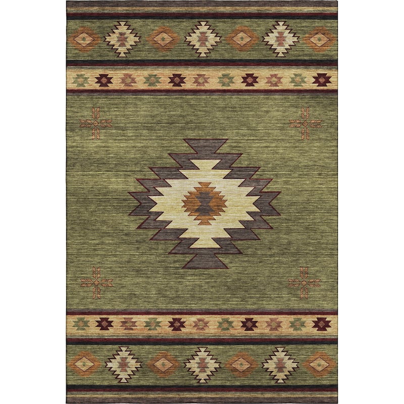 Premium Washable Super Soft Boho Tribal Mayfield Rug